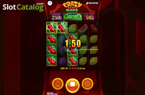 Скрин3. Crazy 100 Bucks слот