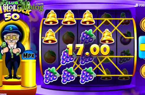 Скрин3. Club Mr. Luck 50 слот