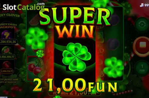 Скрин3. Cash 20 Lucky Clover Christmas слот