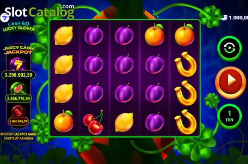 Скрин2. Cash 40 Lucky Clover слот