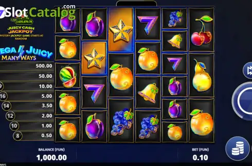 Скрин2. Mega Juicy Manyways слот