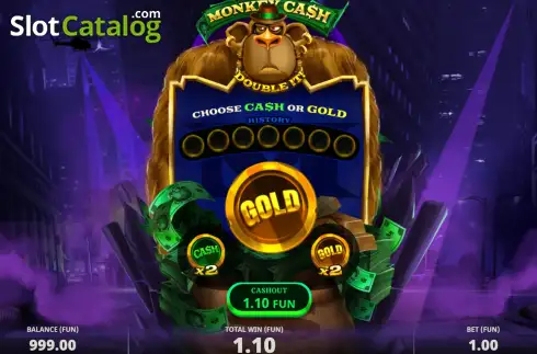 Скрин3. Monkey Cash слот