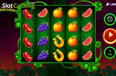 Скрин2. Cash 100 Bonus Clover слот