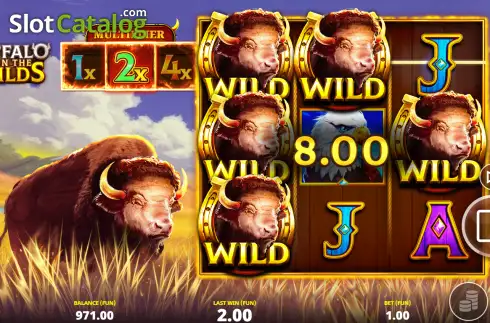 Скрин3. Buffalo in the Wilds слот