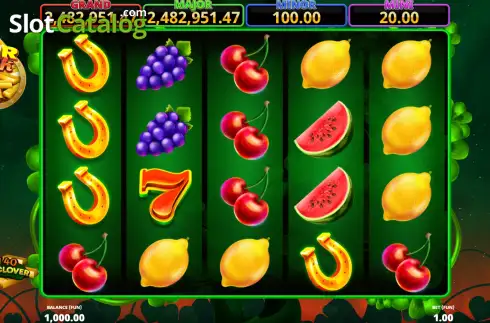 Скрин2. Cash 40 Bonus Clover Bar Link слот