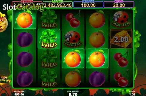 Скрин3. Cash 40 Bonus Clover Bar Link слот