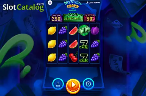 Скрин2. Mystery Crazy 5 Bucks слот