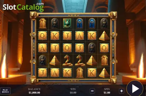 Скрин2. Pharaohs Cascade слот