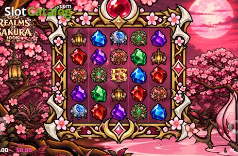 Скрин2. Realms of Sakura 100k слот