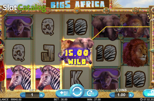 Скрин3. Big 5 Africa слот