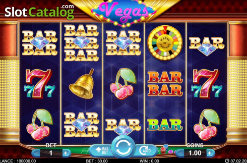 Скрин2. Golden Vegas (7mojos) слот