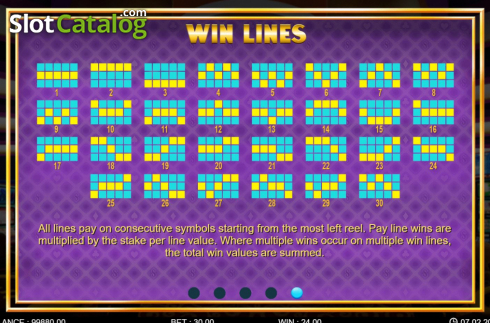Скрин7. Golden Vegas (7mojos) слот
