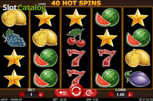 Скрин2. 40 Hot Spins слот