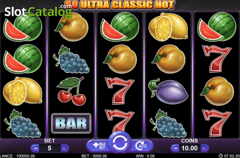 Скрин2. 60 Ultra Classic Hot слот