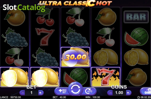 Скрин4. Ultra Classic Hot слот