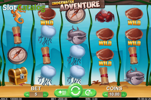 Скрин2. Underwater Adventure слот