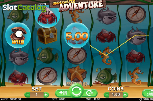 Скрин4. Underwater Adventure слот
