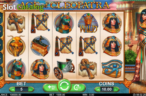 Скрин2. Age of Cleopatra слот
