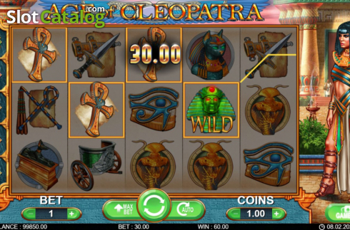 Скрин3. Age of Cleopatra слот