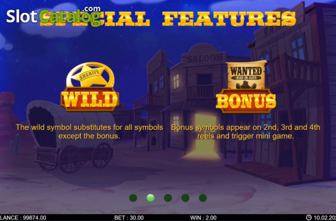Скрин8. Bandidos Showdown слот