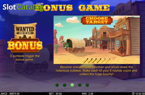 Скрин9. Bandidos Showdown слот