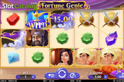 Скрин4. Fortune Genie слот