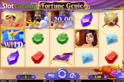 Скрин5. Fortune Genie слот