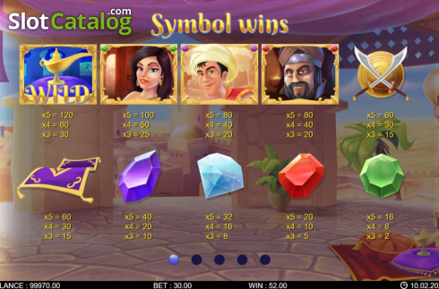 Скрин6. Fortune Genie слот