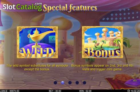Скрин8. Fortune Genie слот