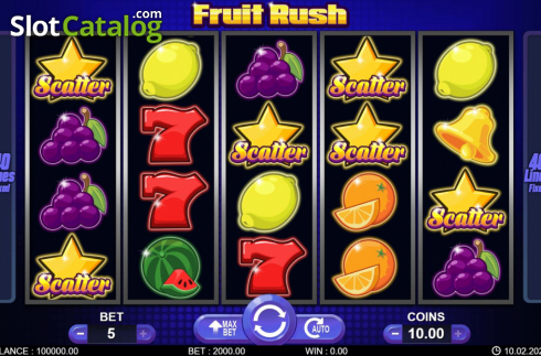 Скрин2. Fruit Rush (7mojos) слот