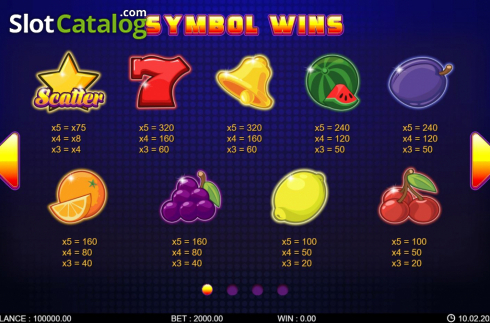Скрин6. Fruit Rush (7mojos) слот