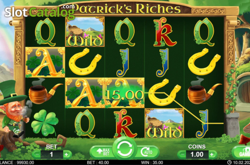 Скрин4. Patric’s Riches слот