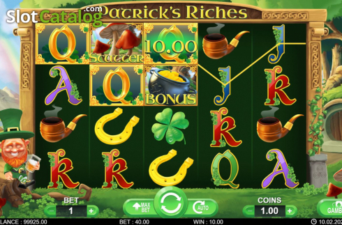 Скрин5. Patric’s Riches слот