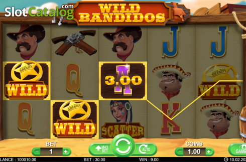 Скрин4. Wild Bandidos слот