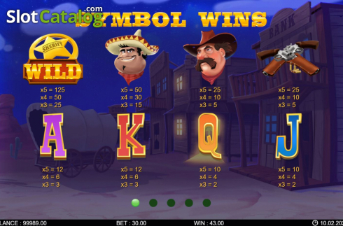 Скрин6. Wild Bandidos слот