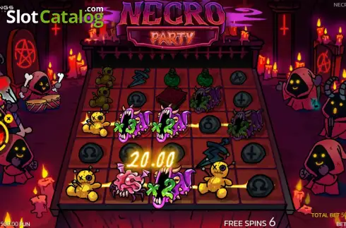 Скрин3. Necro Party слот
