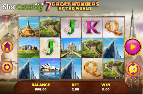 Скрин4. 7 Great Wonders Of The World слот
