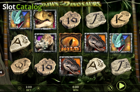 Скрин3. Dawn Of The Dinosaurs слот