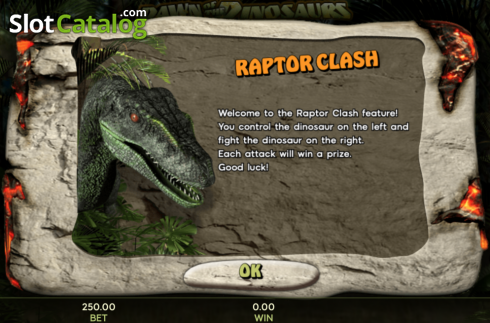 Скрин5. Dawn Of The Dinosaurs слот