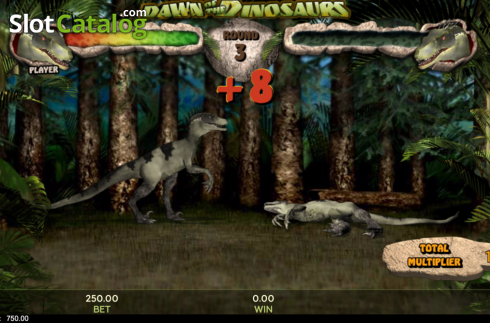 Скрин7. Dawn Of The Dinosaurs слот