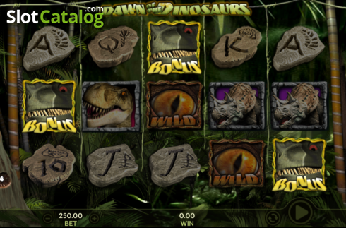 Скрин4. Dawn Of The Dinosaurs слот
