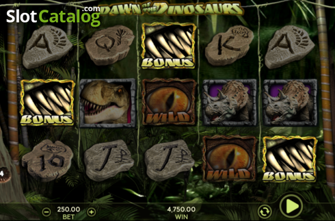 Скрин9. Dawn Of The Dinosaurs слот
