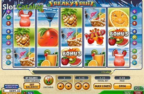 Скрин5. Freaky Fruit (Section 8 Studio) слот