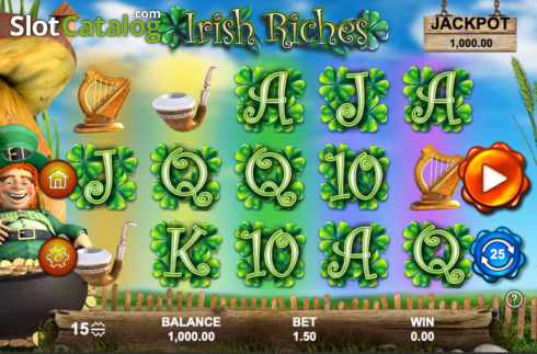 Скрин3. Irish Riches (Section 8 Studio) слот