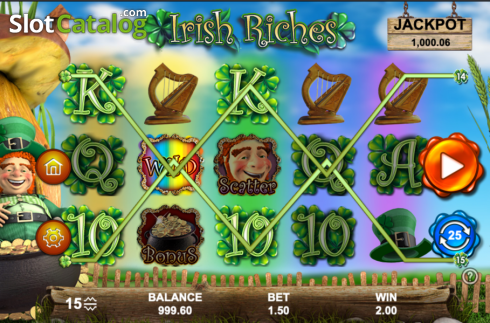 Скрин6. Irish Riches (Section 8 Studio) слот