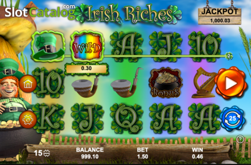 Скрин4. Irish Riches (Section 8 Studio) слот