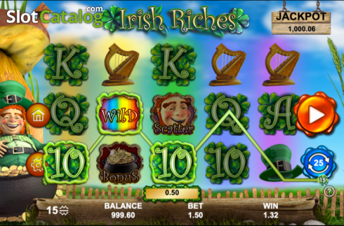 Скрин7. Irish Riches (Section 8 Studio) слот