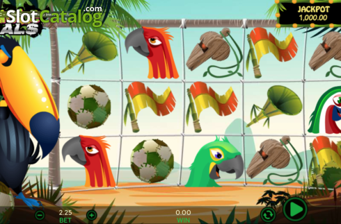 Скрин3. Jungle Goals слот