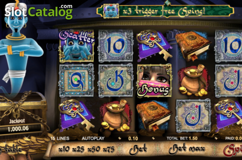 Скрин4. Millionaire Genie (Section 8 Studio) слот