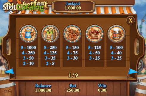 Скрин3. Oktoberfest Spins (Section 8 Studio) слот